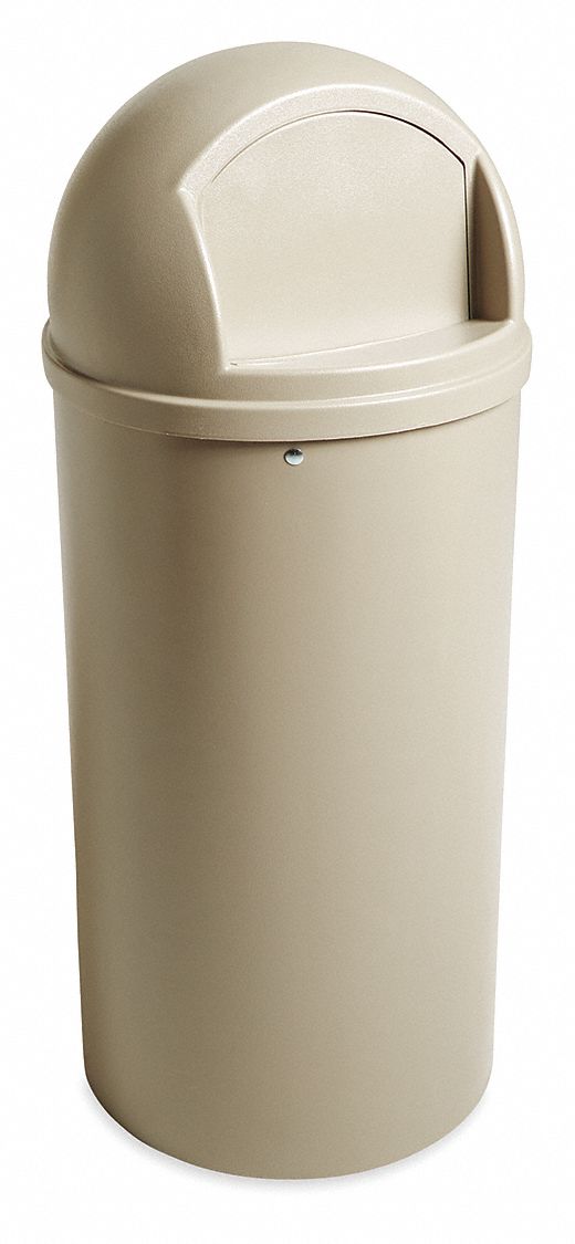 25 Gallon Trash Can, Large Capacity Trash Can