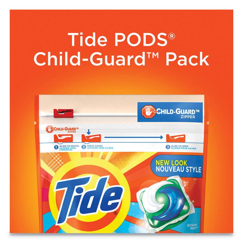 Tide Pods, Laundry Detergent, Clean Breeze, 35/Pack, 4 Pack/Carton - PGC93126CT