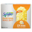 Swiffer Heavy Duty Dusters Refill, Dust Lock Fiber, 2" X 6", Yellow, 33/Carton - PGC99035