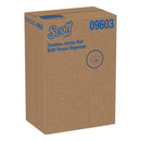 Scott Essential Coreless Jumbo Roll Tissue Dispenser,14 3/10 X 5 9/10 X 9 4/5,White - KCC09603