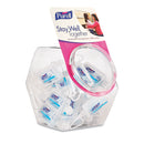 Purell Advanced Hand Sanitizer Refreshing Gel, Clean Scent, 1 Oz Flip-Cap Bottle With Jelly Wrap Carrier And Display Bowl, 25/Bowl - GOJ390025BWL