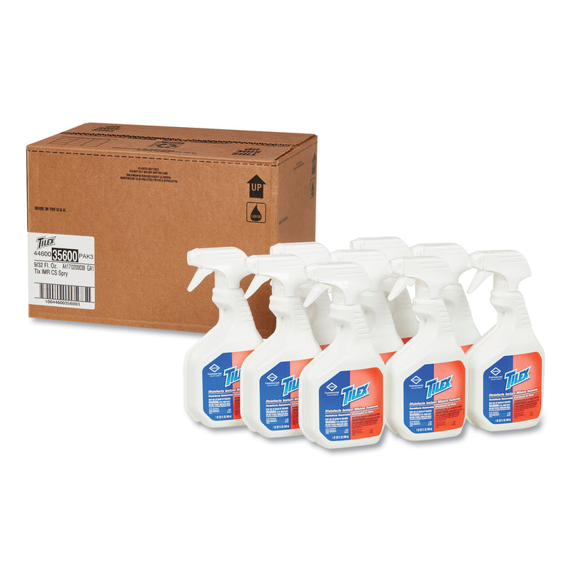 Tilex Disinfects Instant Mildew Remover, 32Oz Smart Tube Spray, 9/Carton - CLO35600CT