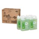 Green Works Manual Pot And Pan Dishwashing Liquid, 128 Oz Bottle, 4/Carton - CLO30388CT