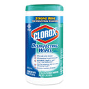 Clorox Disinfecting Wipes, 7 X 8, Fresh Scent, 75/Canister, 6/Carton - CLO15949CT
