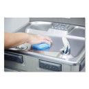 Scotch Brite Low Scratch Scour Sponge 3000Hex, 4.45" X 3.85", Blue, 16/Carton - MMM3000HEX