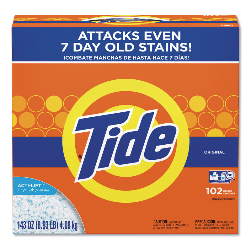 Tide Powder Laundry Detergent, Original Scent, 143 Oz Box, 2/Carton - PGC85006CT
