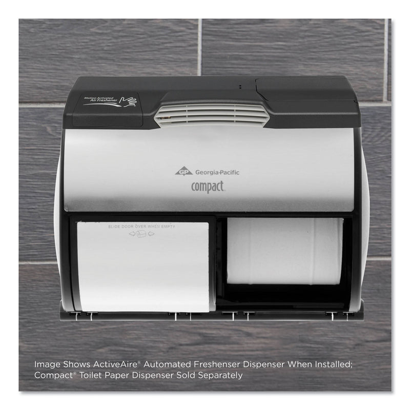 Georgia-Pacific Activeaire Automated Freshener Dispenser For Compact Bath Tissue Dispenser, 10.63