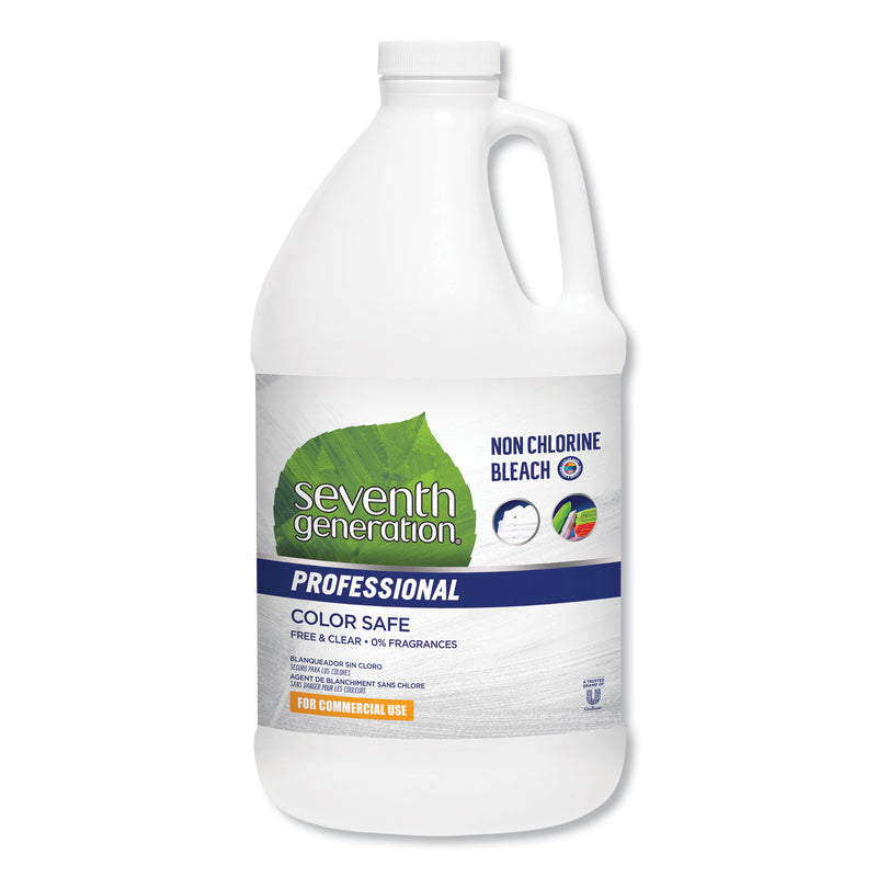 Seventh Generation Non Chlorine Bleach, Free And Clear, 21 Loads, 64 Oz Bottle, 6/Carton - SEV44733CT