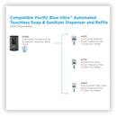 Georgia-Pacific Pacific Blue Ultra Automated Touchless Soap/Sanitizer Dispenser, 1000 Ml, 6.54" X 11.72" X 4", Black - GPC53590