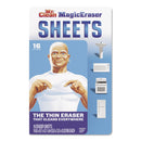 Mr. Clean Magic Eraser Sheets, 3 1/2" X 5 4/5" X 0.03", White, 16/Pack - PGC90618PK