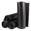 Inteplast Institutional Low-Density Can Liners, 30 Gal, 0.58 Mil, 30" X 36", Black, 25 Bags/Roll, 10 Rolls/Carton - IBSSL3036HVK
