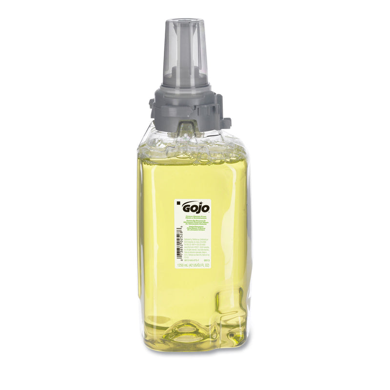 GOJO Adx-12 Refills, Citrus Floral/Ginger, 1250Ml Bottle, 3/Carton - GOJ881303