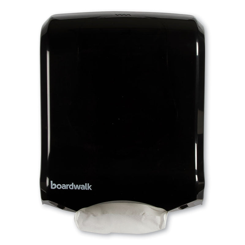 Boardwalk Ultrafold Multifold/C-Fold Towel Dispenser, 11.75 X 6.25 X 18, Black Pearl - BWK1500