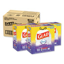 Glad Odorshield Tall Kitchen Drawstring Bags, 13 Gal, 0.95 Mil, 24" X 27.38", White, 240/Carton - CLO78902