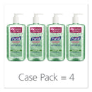 Purell Advanced Hand Sanitizer Soothing Gel, Fresh Scent With Aloe And Vitamin E, 1 L Pump Bottle, 4/Carton - GOJ308104CMR