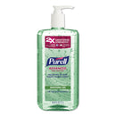 Purell Advanced Hand Sanitizer Soothing Gel, Fresh Scent With Aloe And Vitamin E, 1 L Pump Bottle, 4/Carton - GOJ308104CMR