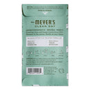 Mrs Meyer's Clean Day Scent Sachets, Basil, 0.05 Lbs Sachet, 18/Carton - SJN308116