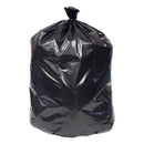 Pitt Plastics Eco-Strong Can Liner, 16 Gal, 0.9 Mil, 24" X 32", Black, 500/Carton - PITEC243209K