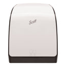 Scott Pro Electronic Hard Roll Towel Dispenser, 12.66 X 9.18 X 16.44, White - KCC34349