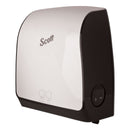 Scott Pro Electronic Hard Roll Towel Dispenser, 12.66 X 9.18 X 16.44, White - KCC34349