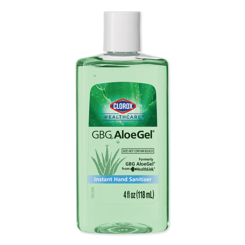 Clorox Healthcare Gbg Aloegel Instant Hand Sanitizer, 4 Oz Bottle, 24/Carton - CLO32374
