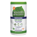 Seventh Generation Disinfecting Multi-Surface Wipes, 8 X 7, Lemongrass Citrus, 70/Canister, 6 Canisters/Carton - SEV44753CT