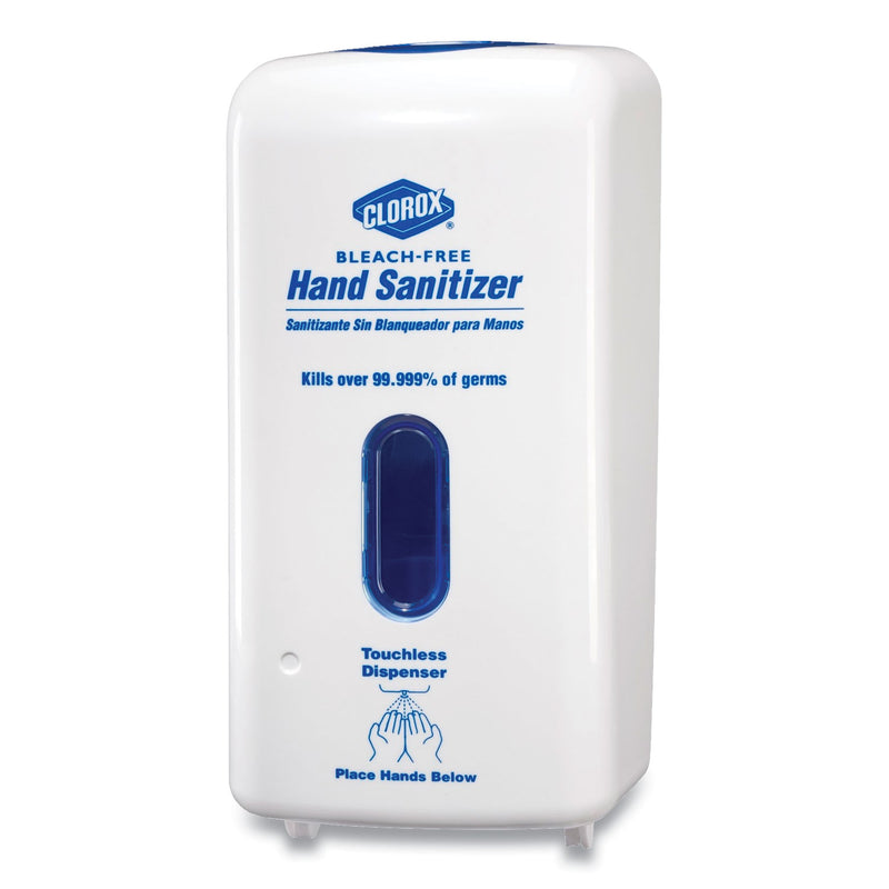 Clorox Hand Sanitizer Touchless Dispenser, 1 Liter, 7.25" X 5" X 13.13", White - CLO30242
