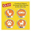 Glad Odorshield Quick-Tie Small Trash Bags, 4 Gal, 0.5 Mil, 8" X 18", White, 156/Carton - CLO78812