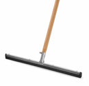 Rubbermaid 22 inW Straight Rubber Floor Squeegee With Handle, Black - 7COMBO46