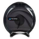 San Jamar Single Jbt Tissue Dispenser, Oceans, 10 1/4 X 5 5/8 X 12, Black Pearl - SJMR2090TBK