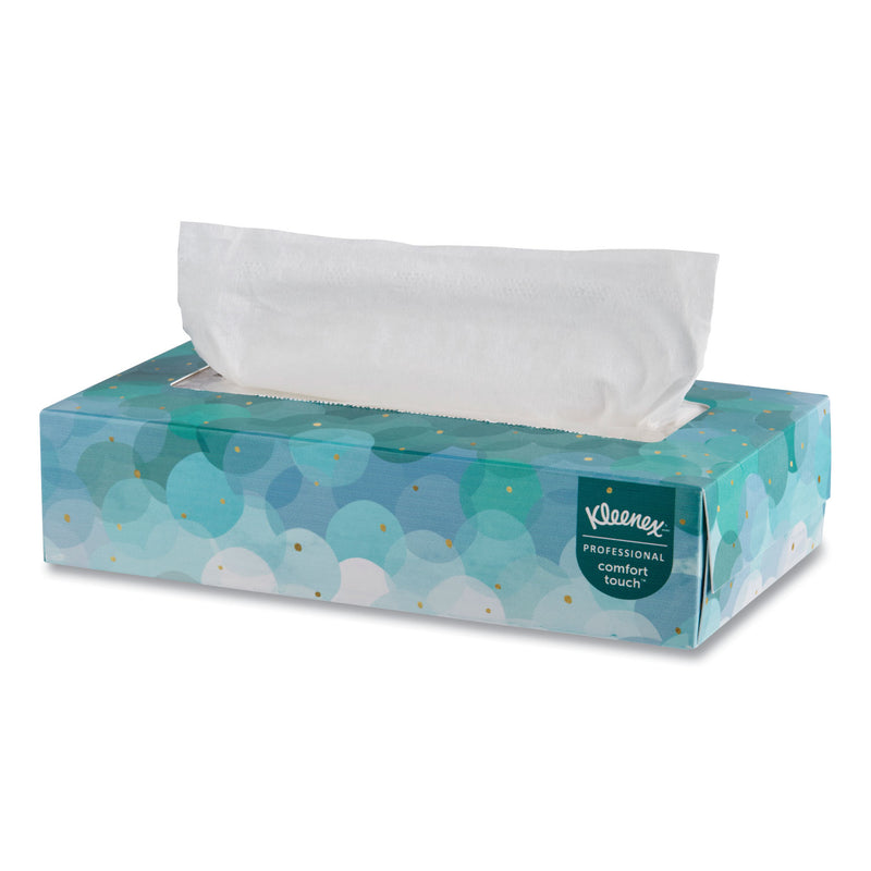 Kleenex White Facial Tissue, 2-Ply, White, Pop-Up Box, 100 Sheets/Box, 36 Boxes/Carton - KCC21400