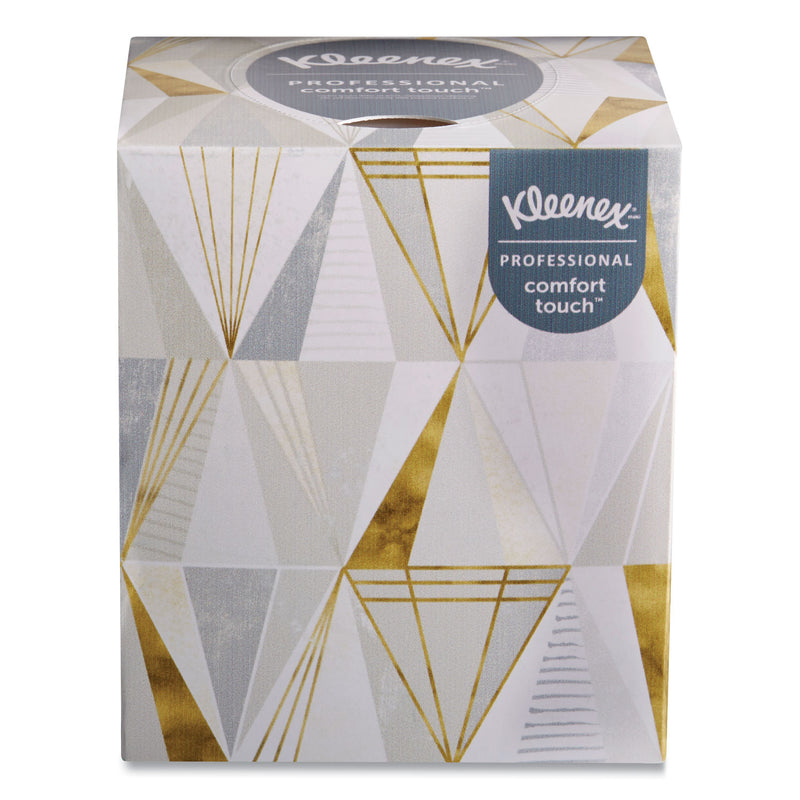 Kleenex Boutique White Facial Tissue, 2-Ply, Pop-Up Box, 95 Sheets/Box, 3 Boxes/Pack - KCC21200