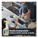 CLR PRO Kitchen Daily Cleaner, Light Lavender Scent, 32 Oz Spray Bottle, 6/Carton - JELKITCHEN32PRO