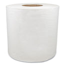 Morcon Morsoft Center-Pull Roll Towels, 7.5" Dia., White, 600 Sheets/Roll, 6 Rolls/Carton - MORC6600