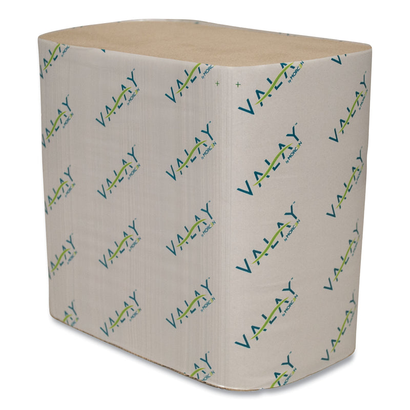 Morcon Valay Interfolded Napkins, 2-Ply, 6.5 X 8.25, Kraft, 6,000/Carton - MOR5000VN