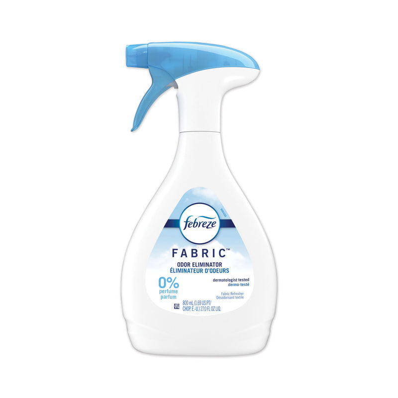 Febreze Fabric Refresher/Odor Eliminator, Unscented, 27 Oz Spray Bottle, 4/Carton - PGC97596