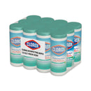 Clorox Disinfecting Wipes, 7 X 8, Fresh Scent, 35/Canister, 12/Carton - CLO01593CT