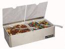 San Jamar Condiment Tray, (2) 1 Qt Insert - B4122INL