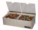 San Jamar Condiment Tray, (2) 1 Qt Insert - B4122INL
