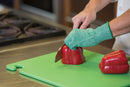 San Jamar Cutting Board, Co-Polymer, Green, 18" Length, 24" Width, 1/2" Thickness - CB182412GNGR