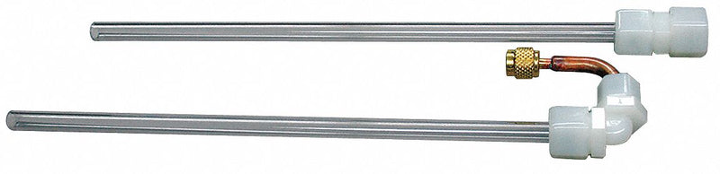Midwest Instrument Verticle Tube kit, Includes: One 15 x 1/2" Diameter Tube/Test Cock Adapter Assembly and One 15 x 1/2 - 830-0003