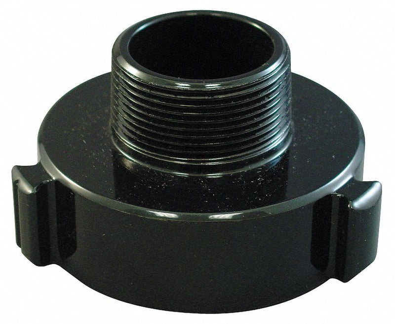 Moon American Fire Hose Adapter, Rocker Lug, Fitting Material Aluminum x Aluminum, Fitting Size 1 in x 2-1/2 in - 369-2521024