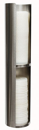San Jamar Countertop-Mount Lid Dispenser, Holds 24 to 46 oz Lids - L3502GR