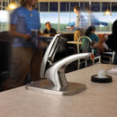 San Jamar Condiment Pump with Box, Chrome - P4100