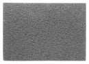 3M 14" x 20" Nylon Rectangular Heavy Duty Stripping Pad, 175 to 600 rpm, Black, 10 PK - 7300-20x14