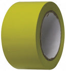 Condor Floor Marking Tape, Solid, Continuous Roll, 2 in Width, 1 EA - 6FXW0