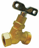 Top Brand 1/2 in FNPT Chrome Plated Hose Bibb, No Kink - 102-433HC