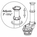 Korky Flapper, Fits Brand Universal Fit, For Use with Series Universal Fit, Toilets, Gravity Tanks - 4010PK