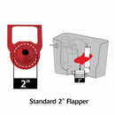 Korky Flapper, Fits Brand Kohler(R), For Use with Series Kohler(R), Toilets, Gravity Tanks - 2011BP