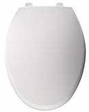 Bemis Elongated, Standard Toilet Seat Type, Closed Front Type, Includes Cover Yes, White - 7600TJ-000